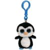 TY Beanie Boos - WADDLES the Penguin (Plastic Key Clip - 3 inch) (Mint)