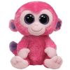 TY Beanie Boos - RAZBERRY the Pink Monkey (Regular Size - 6 inch) (Mint)