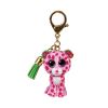 TY Beanie Boos - Mini Boo Collectible Clips - GLAMOUR the Pink Leopard (2 inch) (Mint)