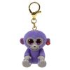 TY Beanie Boos - Mini Boo Collectible Clips - GRAPES the Monkey (2 inch) (Mint)