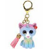 TY Beanie Boos - Mini Boo Collectible Clips - HEATHER the Cat (Mint)