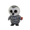 TY Beanie Boos - Mini Boo Figures Series 2 - OWLETTE the Grey Owl (2 inch) (Mint)
