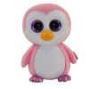 TY Beanie Boos - Mini Boo Figures Series 3 - GLIDER the Pink Penguin (2 inch) (Mint)