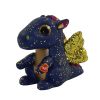 TY Beanie Boos - Mini Boo Figures Series 3 - SAFFIRE the Blue Dragon (2 inch) (Mint)