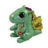 TY Beanie Boos - Mini Boo Figures Series 4 - CINDER the Green Dragon (2 inch) (Mint)