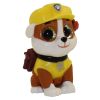 TY Beanie Boos - Mini Boos Paw Patrol Figure - RUBBLE (2 inch) (Mint)