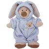 Baby TY - PJ BEAR (Blue) (Small - 7 Inches) (Mint)