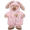 Baby TY - PJ BEAR (Pink) (Small - 7 Inches) (Mint)