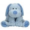 Baby TY - BABY WHIFFER BLUE the Dog (10 inch) (Mint)