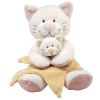 Baby TY - CUDDLEKITTY the Cat (Holding Blanket) (13 inch) (Mint)