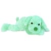 Baby TY - CUDDLEPUP the Dog (Green Version) (12.5 inch) (Mint)