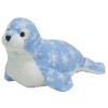 TY Bow Wow Beanie Dog Toy - BLUE SEAL (7 inch - New on Card)