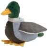 TY Bow Wow Beanie Dog Toy - DUCK (7 inch - New on Card)