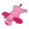 TY Bow Wow Beanie Dog Toy - LIL' BONES the Pink Dog (Smaller Size) (7 inch) (Mint)