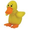 TY Bow Wow Beanie Dog Toy - QUACKERS the Duck (5.5 inch) (Mint)