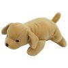 TY Bow Wow Beanie Dog Toy - TAN DOG the Dog (8 inch) (Mint)