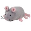 TY Bow Wow Beanie Dog Toy - TRAP the Mouse (5.5 inch) (Mint)