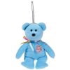 TY Basket Beanie Baby - CANDIES the Bear (5.5 inch) (Mint)
