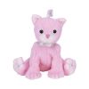 TY Basket Beanie Baby - CARNATION the Cat (4 inch) (Mint)
