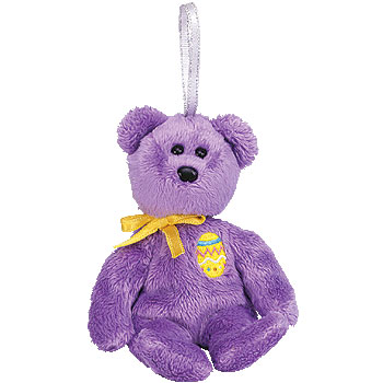 Eggs the deals bear beanie baby