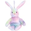 TY Basket Beanie Baby - HIPPIE the Bunny (5.5 inch) (Mint)