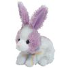 TY Basket Beanie Baby - MIPSY the Purple & White Bunny -  (Mint)