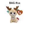 TY McDonald's Teenie Beanie Boo - GLITZY the Reindeer (2021) Bag #12 (New in Bag)