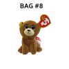 TY McDonald's Teenie Beanie Boo - HENRY the Kodiak Bear (2021) Bag #8 (New in Bag)