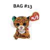 TY McDonald's Teenie Beanie Boo - TIGGS the Tiger (2021) Bag #13 (New in Bag)