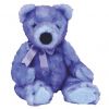 TY Classic Plush - BLUEBEARY the Bear (14.5 inch) (Mint)