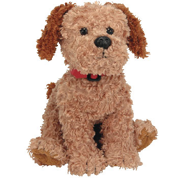 TY Classic Plush BRODIE the Dog 12 inch Mint