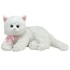 TY Classic Plush - CRYSTAL the White Cat (10.5 inch) (Mint)