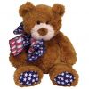 TY Classic Plush - FLAGS the Bear (13 inch) (Mint)