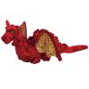 TY Classic Plush - FOSSILS the Red Dragon (Mint)
