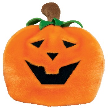 TY Classic Plush - GOURDIN the Pumpkin (7 inch) (Mint ...