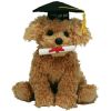 TY Classic Plush - GRAD the 2007 Graduation Dog (8 inch) (Mint)