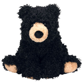 ty beanie black bear