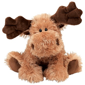 Ty Classic Plush - Melville The Moose (11.5 Inch - Mint 