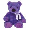 TY Classic Plush - PURPLEBEARY the Bear (14 inch) (Mint)