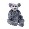 TY Classic Plush - RAZZMATAZZ the Bear (Blue) (16 inch) (Mint)