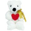 TY Classic Plush - ROMEO the Bear (Misc  Ribbon Version) (15 inch) (Mint)