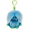 TY Frizzys - FANG the Blue Monster (Plastic Key Clip - 3 inch)