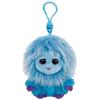 TY Frizzys - MOPS the Blue Monster (Plastic Key Clip - 3 inch) (Mint)
