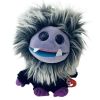 TY Frizzys - JIPS the Black/Purple Monster (Medium Size - 8 inch) (Mint)