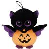 TY Halloweenie Beanie Baby - BATTY the Pumpkin Bat (3 inch) (Mint)