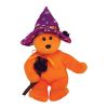 TY Halloweenie Beanie Baby - POCUS the Bear (5.5 inch) (Mint)