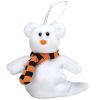 TY Halloweenie Beanie Baby - QUIVERS the Ghost Bear (4 inch) (Mint)