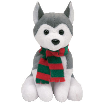 husky beanie baby