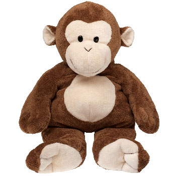 TY Pluffies - DANGLES the Monkey (Large Version - 14 Inches) (Mint):  : Sell TY Beanie Babies, Action Figures, Barbies, Cards  & Toys selling online