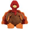 TY Pluffies - GOBBLE the Turkey (10 inch) (Mint)